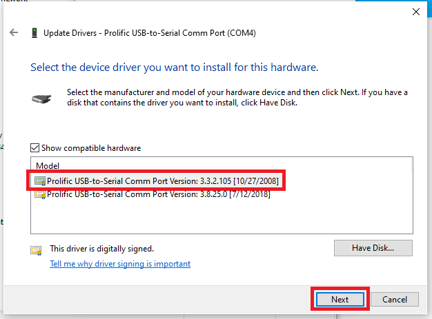 Ritual Emotion Victor How to Fix a Prolific USB to Serial Comm Port – “A Device Which Does Not  Exist Was Specified” Error in Windows 10 | FettesPS